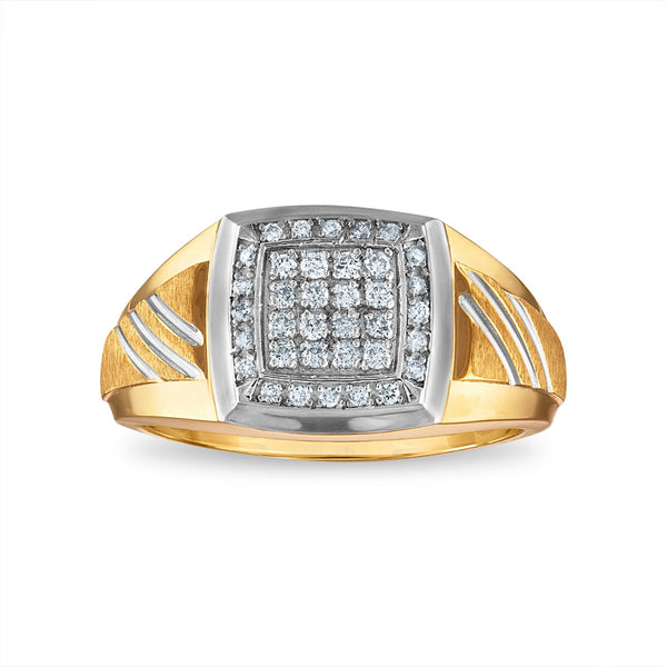 1/4 CTW Diamond Ring in 10KT Yellow Gold