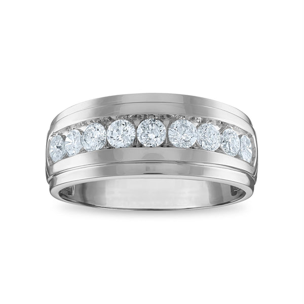 1 CTW Diamond Wedding Ring in 10KT White Gold