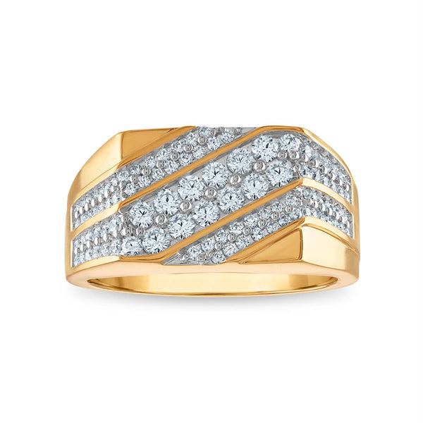 1 CTW Diamond Ring in 10KT Yellow Gold