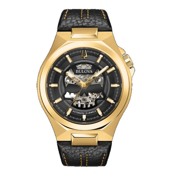 Bulova Round Dial Stainless Steel Watch Band; 97A148