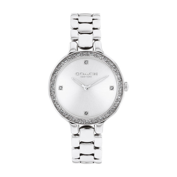 Coach Chelsea 32MM Crystal Accent Dial Stainless Steel Watch; 14504124