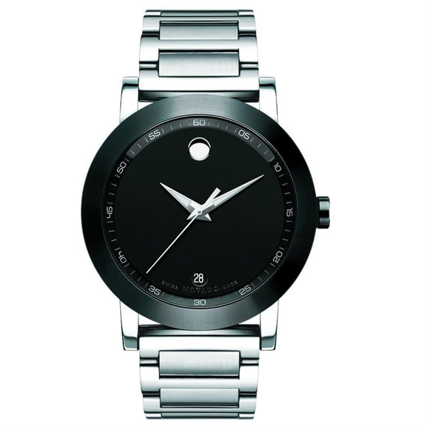 Movado with 42MM Black; 0606604