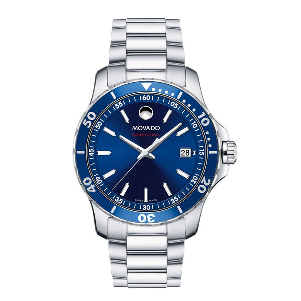Movado with 40MM Blue; 2600137