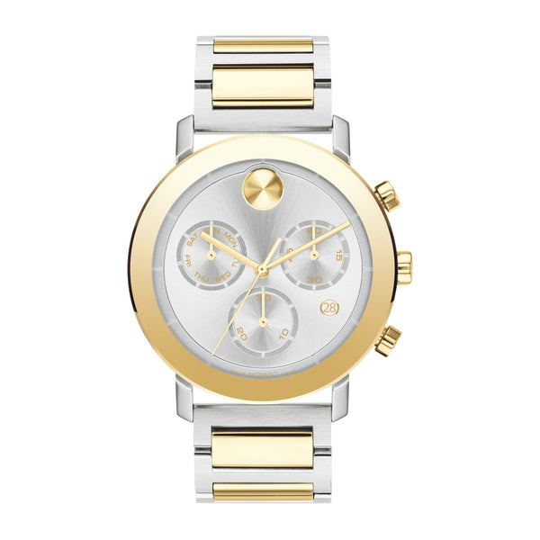 Movado BOLD Evolution 42MM Two-tone Stainless Steel Chronograph Watch; 3600888