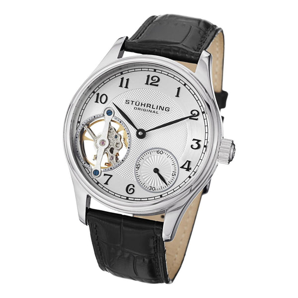 Escada Open Face Skeleton Leather Strap; 7849200733152
