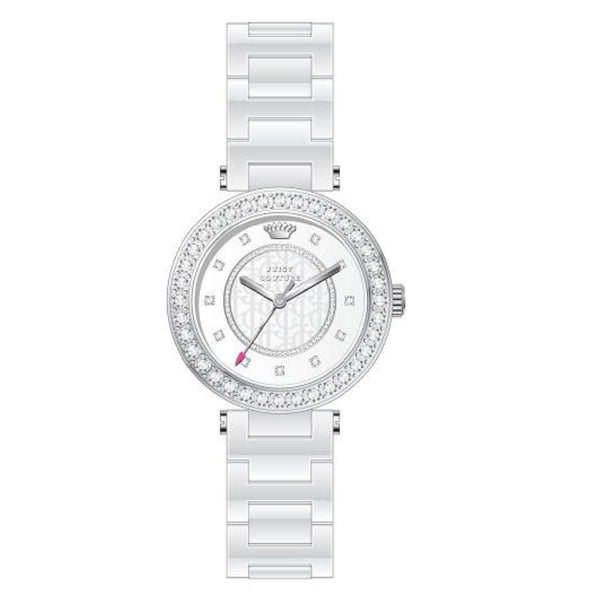 Juicy Couture with 34X34 MM White Watch Band; 1901259