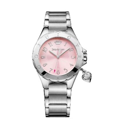 Juicy Couture with 36X36 MM Pink Watch Band; 1901522