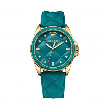 Juicy Couture with 40X40 MM Silicone Band Strap; 1901317