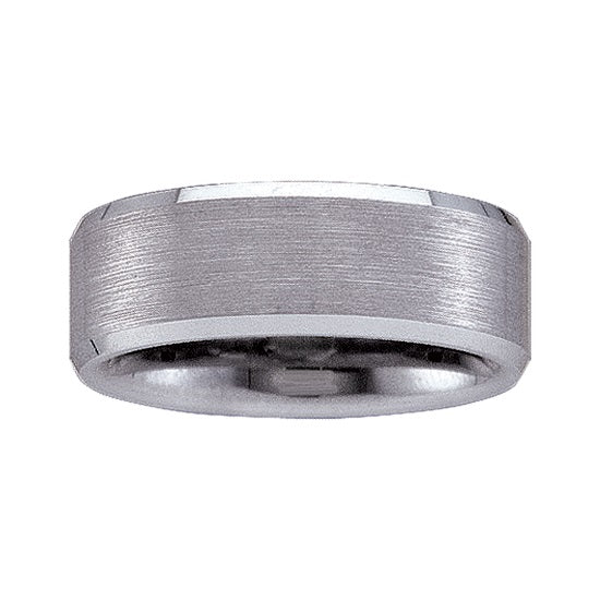 8MM Wedding Ring in Tungsten