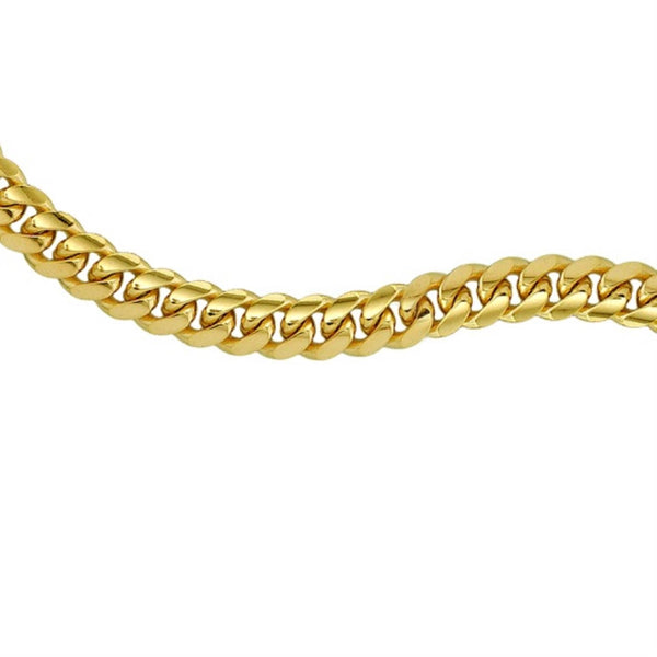 10KT Yellow Gold 20" 3.5MM Miami Cuban Link Chain
