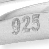 4MM Round Garnet Stackable Birthstone Ring in Sterling Silver; Size 7