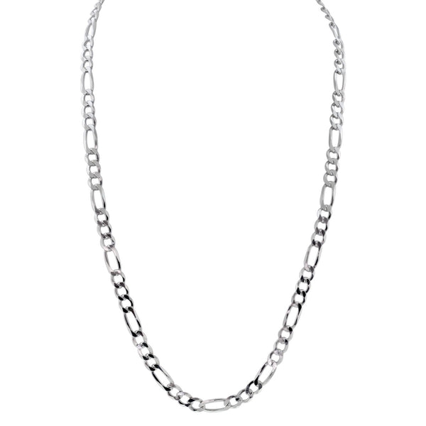 Sterling Silver 20" 3MM Figaro Chain