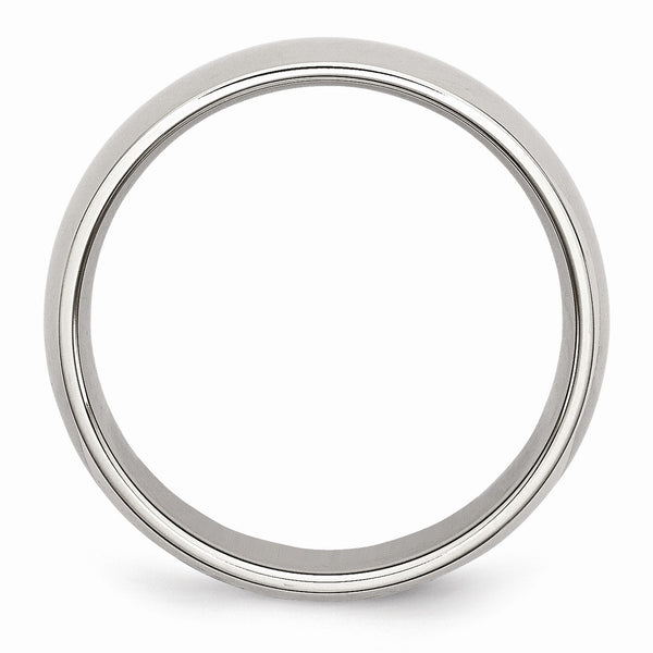 6MM Wedding Ring in Stainless Steel