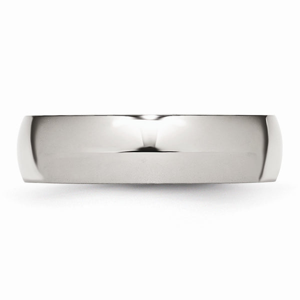 6MM Wedding Ring in Stainless Steel