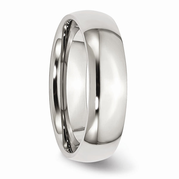 6MM Wedding Ring in Stainless Steel