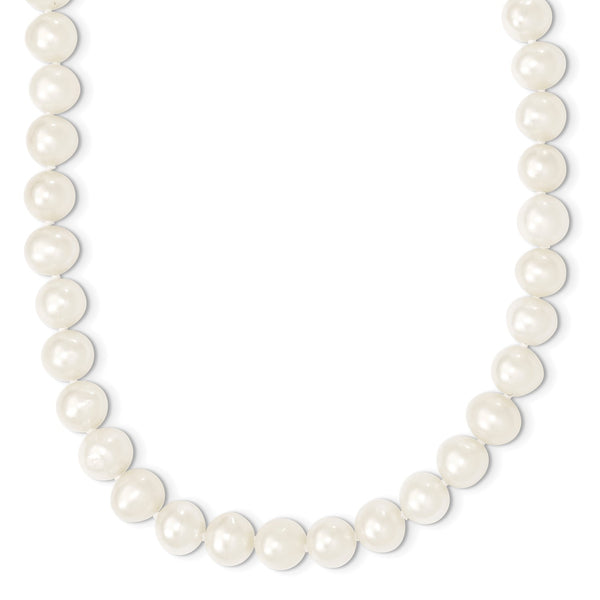 9X10MM Semi-Round Pearl 80" Necklace