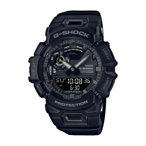 G-Shock Bluetooth Connected with 51X49 MM Black Round Dial Resin Band Strap; GBA900-1A