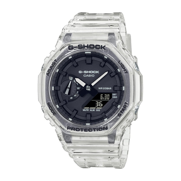 G-Shock Analog-Digital GA-2100 Skeleton Series; GA2100SKE-7A