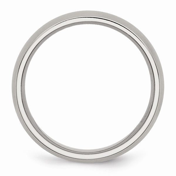 Stainless Steel 6mm Brushed Band