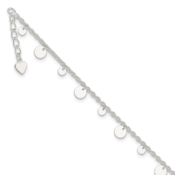 Sterling Silver 10" 2MM Anklet