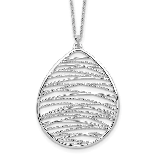 Sterling Silver 16.5" Lobster Clasp Necklace
