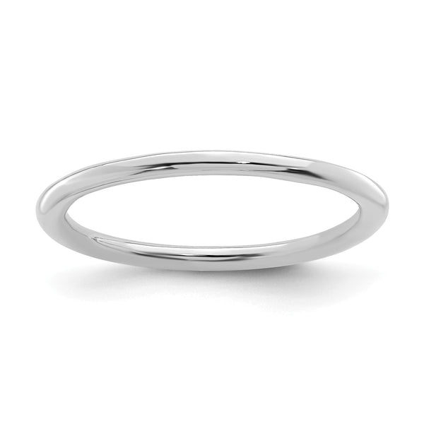Sterling Silver 1.5MM Stackable Ring; Size 7