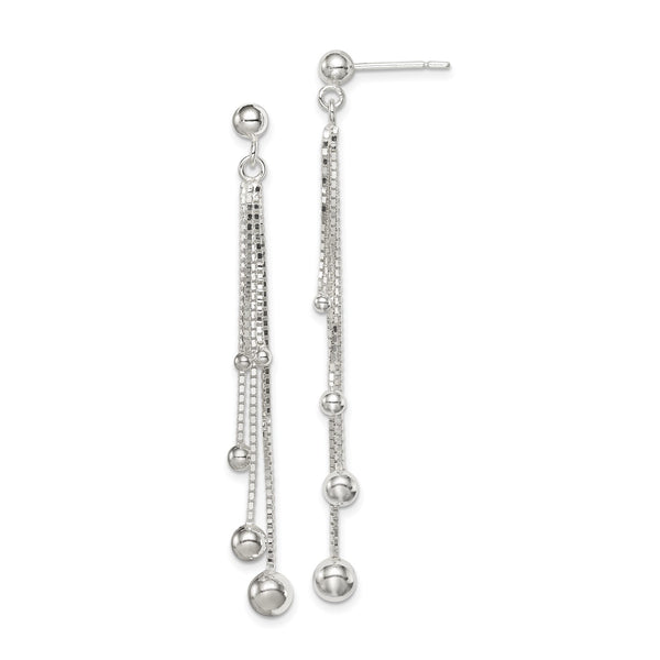 Sterling Silver 58X5MM Drop & Dangle Earrings