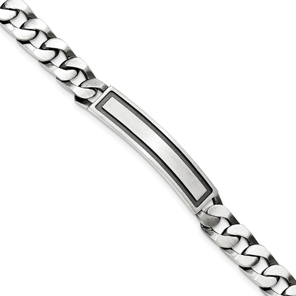 Sterling Silver 8.5" Curb ID Bracelet