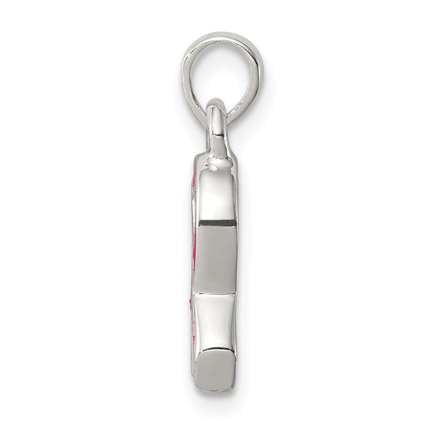 Sterling Silver Awareness Pendant-Chain Not Included