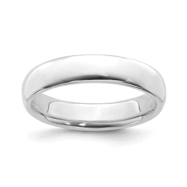 Sterling Silver Stackable Expressions Rhodium Polished Ring