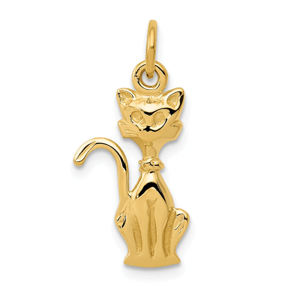 14k Tom Cat Charm