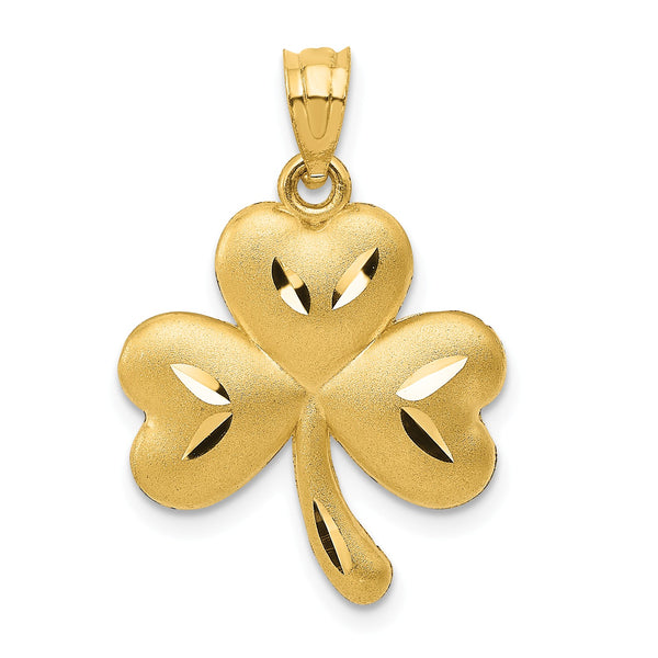 14k Shamrock Charm