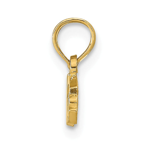 14KT Yellow Gold 12MM Nurse Pendant-Chain Not Included