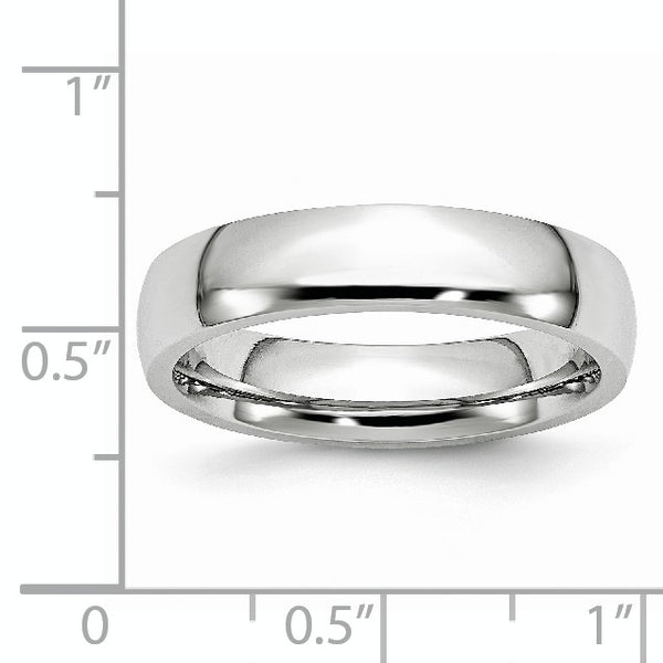 Cobalt Polished 5mm Band