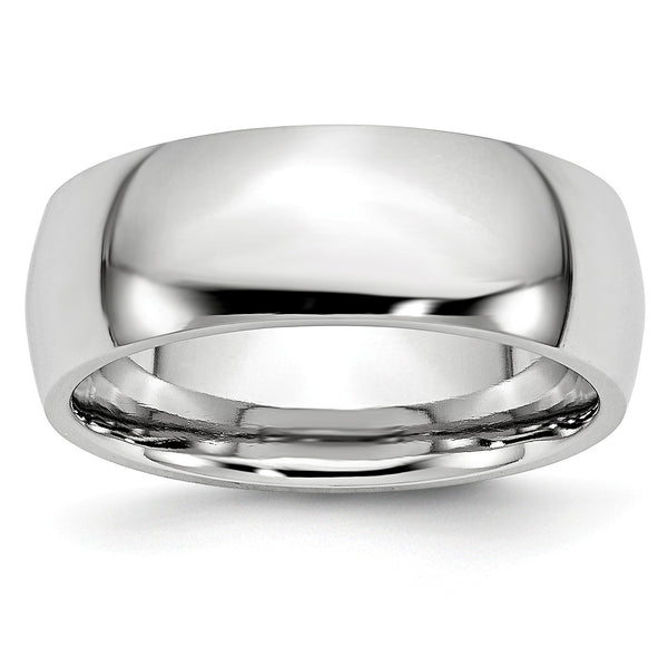 Cobalt Polished 8mm Band