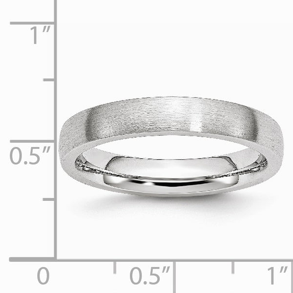 Cobalt Satin 4mm Band