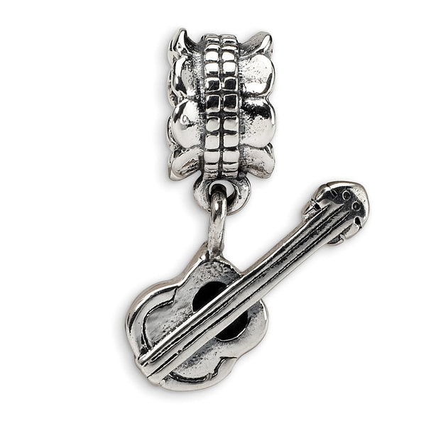 Sterling Silver Reflections Guitar Bead