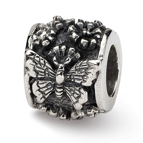 Sterling Silver Reflections Butterfly Bali Bead