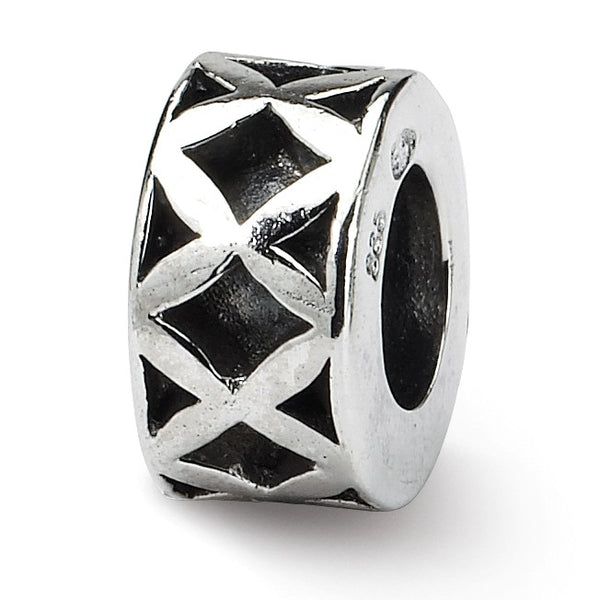 Sterling Silver Reflections X Spacer Bead