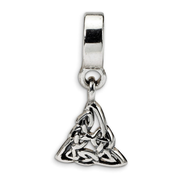 Sterling Silver Reflections Celtic Trinity Dangle Bead