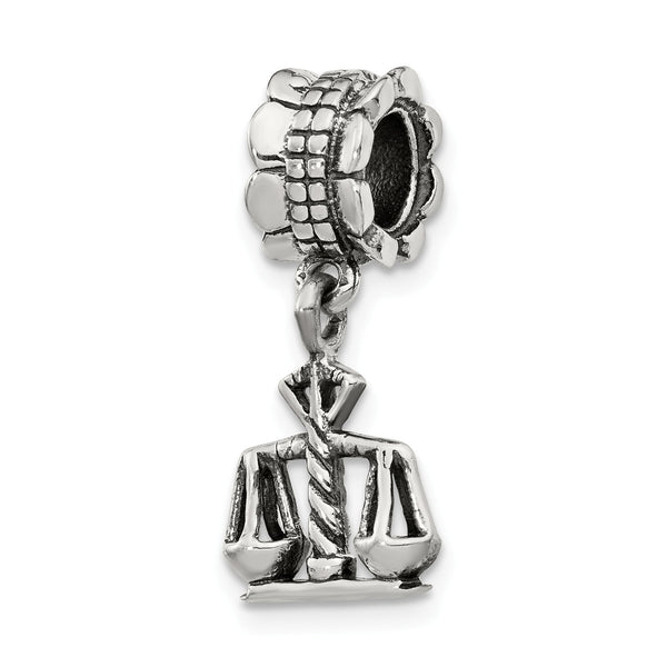 Sterling Silver Reflections Justice Dangle Bead