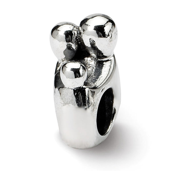 Sterling Silver Reflections Family of 3 Bead