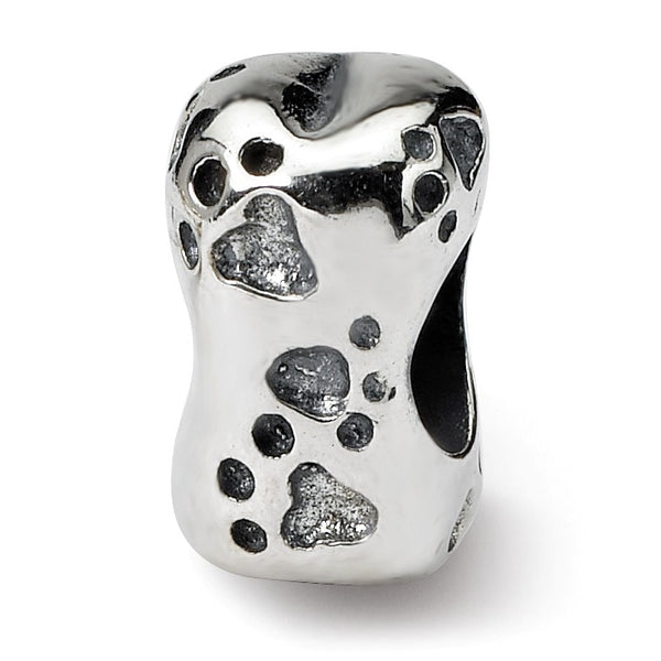 Sterling Silver Reflections Dog Bone Bead