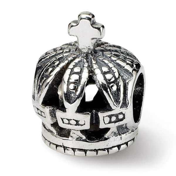 Sterling Silver Reflections Crown Bead