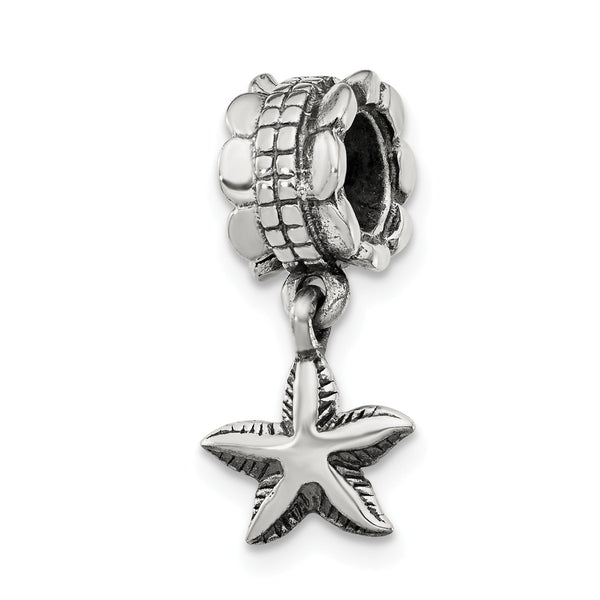 Sterling Silver Reflections Starfish Dangle Bead