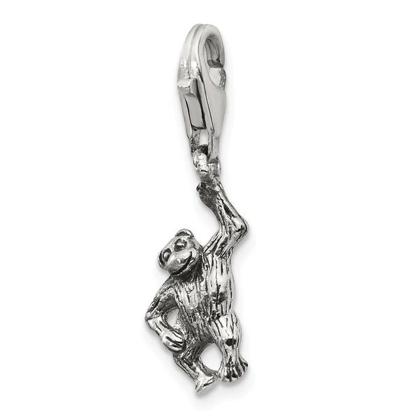 Sterling Silver Reflections Monkey Click-on for Bead