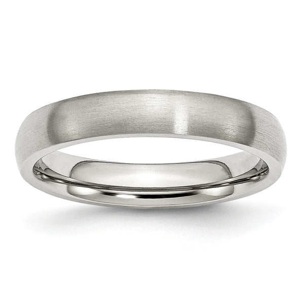 4MM Wedding Ring in Stainless Steel
