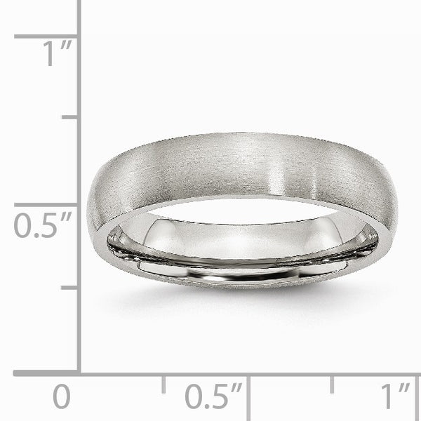 Stainless Steel 5mm Brushed Band