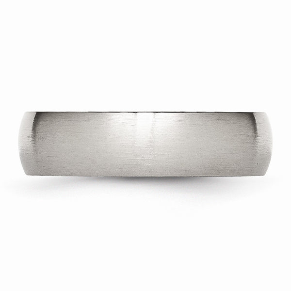 6MM Wedding Ring in Stainless Steel