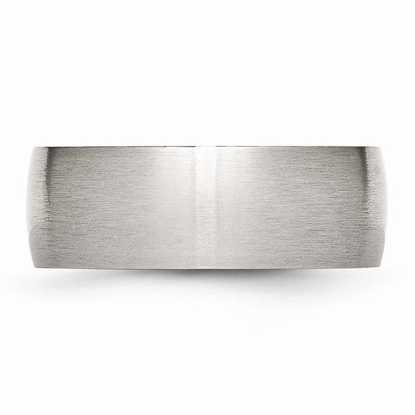 8MM Wedding Ring in Stainless Steel